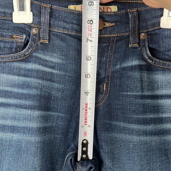 J Brand raw hem frayed bottom mid-rise jeans size 26 - Picture 7 of 12